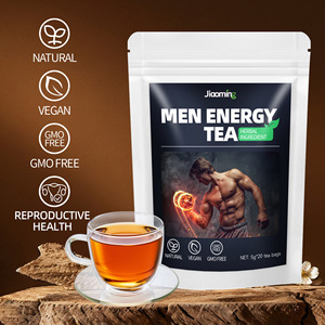 Tè Energetico per Uomini con Ginseng, Giuggiola Rossa, Gelso, Eucommia e <span class=keywords><strong>Fiori</strong></span> <span class=keywords><strong>Maschili</strong></span>, 20 Bustine Piccole - Product Image 3