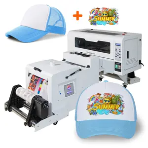 I3200 Digitale Dtf Printer 30Cm A3 60 Cm Huisdierfolie Stof Stof Tshirt Automatische Impresora Dtf A1 Print Dimensie