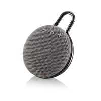 CLIP3 Enceinte Bluetooth sans fil portable en tissu pour l'extérieur, lecteur de musique, enceinte sportive avec crochet et batterie de 800 mAh