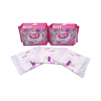 Serviette hygiénique en coton écologique pour femmes pantalons menstruels jetables super absorbants avec motif ailé respirant