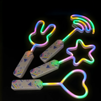 CARDSILK Nouveau Chapeau de Cowgirl Lumineux pour Festival et Chapeau Fedora Lumineux avec Décorations Néon pour Fêtes et Promotion d'Événements