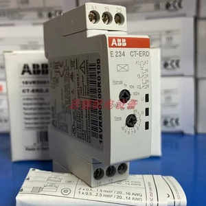 Relé de Tiempo Abb CT-ERD.22 24-240 VCA 2C/O para Control Industrial - Product Image 2