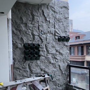 Nouveaux types de matériaux, panneau mural intérieur/<span class=keywords><strong>extérieur</strong></span>, ardoise, champignon, pierre PU, pierre artificielle décorative, placage en polyuréthane - Product Image 5
