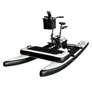 カスタマイズ可能な青色のインフレータブル水上バイク 2人乗り PVC素材 クイックインフレート 113X51X81cm カスタムロゴ アウトドアライドオン WB ウォーター - Product Image 3