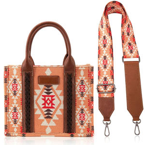 Borsa a tracolla invernale con stampa a doppio lato Boho sudoccidentale - Product Image 3