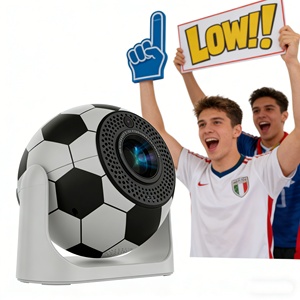 Projecteur intelligent Android 13 K9 Amlogic T950S 160ANSI 720P Lecture vidéo native 4K Correction trapézoïdale automatique Haut-parleur intégré Cinéma en plein air - Product Image 3