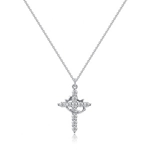Baptism Gift for BoysCross Border Multi Expert <b>Small</b> MOQ Welcome Pav Setting Steel Hollow Link <b>Weight</b> - Product Image 3