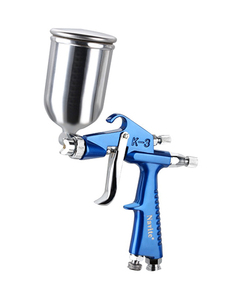 Pistola de Pulverización Neumática F-3 <span class=keywords><strong>Mini</strong></span>, Boquilla de 0.5mm, Vaso de 125cc, para Bricolaje - Product Image 1