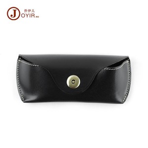 Bolso de Mano de Cuero Curtido Vegetal, Estuche para Gafas, Caja de Almacenamiento, Creativo, Portátil, para Colgar en la Cintura - Product Image 5