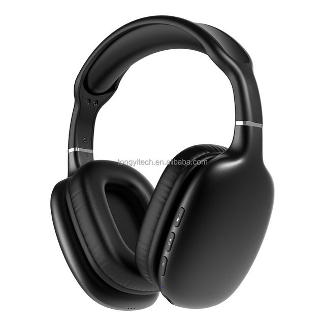 Wireless Over Ear Headphones Foldable Travel Headset Premium Metal Earphones Noise Isolating Gaming Headband for Phone PC