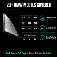 Pour BMW : Cache-haut-parleur LED intérieur, éclairage d'ambiance, panneau lumineux pour haut-parleur, mise à niveau, Plug & Play sans perte, OEM ODM