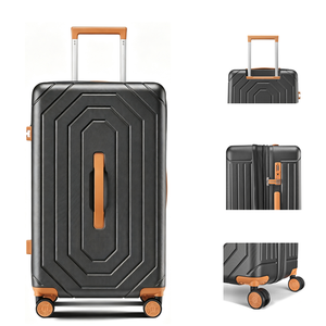 Ensemble de bagages à roulettes en polyester, valises de voyage, bagages de voyage d'affaires, valises de tourisme, sacs rigides, valises <span class=keywords><strong>rétractables</strong></span> - Product Image 2