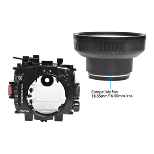 Plus récent Seafrogs 40M caméra de plongée <span class=keywords><strong>sous</strong></span>-marine étui de protection boîtier de caméra étanche pour <span class=keywords><strong>Fujifilm</strong></span> X-T30 caméra - Product Image 4