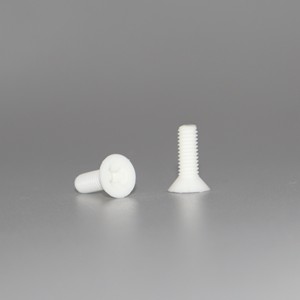 Vis en plastique transparent à tête plate en PP de haute qualité, résistantes à la corrosion et aux acides et aux alcalis - Product Image 5