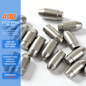 Usinage sur mesure, tournage, usinage CNC, pièces métalliques en acier inoxydable, boutons paraboliques en carbure, outils de concassage minier - Product Image 1