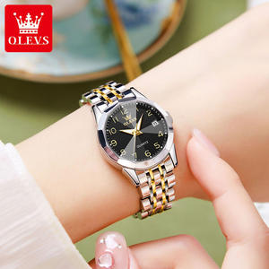 OLEVS 9970 Vente Chaude Personnalisée Montres Quartz <span class=keywords><strong>Femme</strong></span> Étanche en Acier Inoxydable – Cadeau Idéal pour Dames - Product Image 2