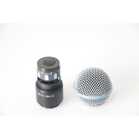 Microphone sans fil Beta 58A, remplacement de la tête de microphone, micro dynamique cardioïde, micro à main pour chant, utilisation professionnelle sur scène