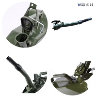 Venta al por mayor de 20 litros cuadrados Rotopax Gas Can portátil diesel tanque de combustible con soporte gasolina bote para la venta