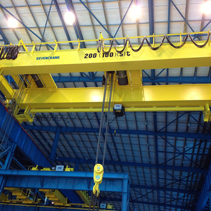 Palăng mô hình 5 tấn 10 tấn 20 tấn Sản phẩm bán nóng Châu Âu loại dầm đôi trên không cầu Trục - Product Image 6