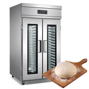 Yoslon 36 tepsiler, soğutma ekmek tost hamur pişirme ekipmanları ekmek geciktirici prova makinesi/