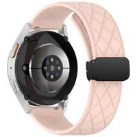 Bracelets en silicone à fermoir magnétique pliable à motif diamanté, adaptés aux montres Samsung, Huawei, Garmin et Huami (18/20/22 mm)