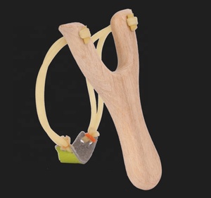 Fionda in Legno per Caccia con Elastico, Tradizionale, per Bambini, Attività all'Aperto, Accessori per Caccia, Giocattoli Educativi - Product Image 2