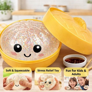 ของเล่นบีบตุ๊กตาเกี๊ยว บีบแล้วคืนรูปช้าๆ ของเล่นเสริมพัฒนาการสำหรับเด็ก ตุ๊กตาเกี๊ยวลึกลับ ของเล่นบีบตุ๊กตาเกี๊ยวแบบกล่องสุ่ม - Product Image 4