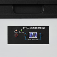 Machine à glaçons automatique commerciale en acier inoxydable haute efficacité 120 kg/24 h pour restaurant, café, bar, supermarché