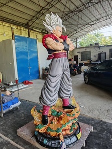 Estatua de Resina de Gran Tamaño de Dragon Ball Z <span class=keywords><strong>Super</strong></span> Saiyan Vegito, Figura de Anime Coleccionable, Escultura para Decoración del Hogar, Regalo de Colección - Product Image 6