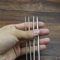 Brochettes de barbecue en acier inoxydable 201 pour canard et oie rôtis - Conception pour marinades et cuisson sous couvercle hermétique