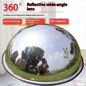 60cm góc rộng giao thông lồi gương ngoài trời đường góc quay Gương tròn lõm Vòng tròn mô hình cho khả năng hiển thị - Product Image 4