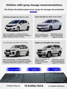 Revestimiento Autoaplicable en <span class=keywords><strong>Aerosol</strong></span> SINTON para Chasis, Protección Contra Astillas de Piedra, Armadura de Chasis Reforzada, Insonorizante, Proveedor al por Mayor - Product Image 4