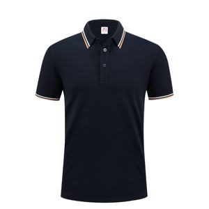 เสื้อโปโลผู้ชายแบบแห้งเร็ว เสื้อยืดผู้หญิง 200 กรัม ผ้าฝ้าย 100% สีพื้น แขนสั้น เสื้อยืดกีฬากลางแจ้ง เสื้อยืดลำลองสำหรับผู้ใหญ่ - Product Image 2