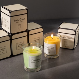 Bougies Parfumées Personnalisées <span class=keywords><strong>en</strong></span> Gros, <span class=keywords><strong>en</strong></span> Verre, Luxe, <span class=keywords><strong>Cire</strong></span> <span class=keywords><strong>de</strong></span> <span class=keywords><strong>Soja</strong></span>, Étiquette Privée, pour la Décoration, Cadeau, Parfum d'Ambiance, Faveur <span class=keywords><strong>de</strong></span> Mariage, Aromathérapie - Product Image 5
