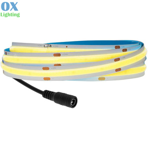 FPC linh hoạt COB <span class=keywords><strong>LED</strong></span> Strip Silicone không có chỗ bóng COB Strip ánh sáng <span class=keywords><strong>LED</strong></span> màu sắc đôi 3 mét COB 12V 5 m <span class=keywords><strong>LED</strong></span> Strip Băng - Product Image 6