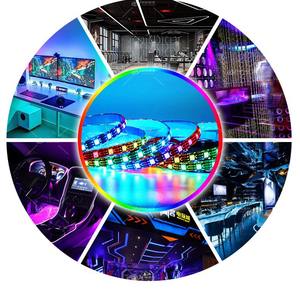 Tira LED WS2812B/WS2813B Magic Color IP20 Ra90 5050 con IC Integrado, Reanudación de Punto de Interrupción, Programable, 5V, a Todo Color - Product Image 4