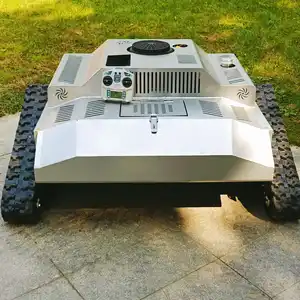 เครื่องตัดหญ้าหุ่นยนต์ตัดหญ้าเทียมควบคุมระยะไกลได้ผ่านการรับรอง CE