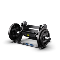 Machine d'exercice de jambe de dorsiflexion de cheville d'équipement de forme physique de dorsiflexion de tibia chargée par plaque d'acier commerciale