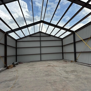 Structure en acier préfabriquée de conception moderne à bas prix Atelier d'entrepôt Bâtiment pour l'industrie métallurgique Construction d'un <span class=keywords><strong>hangar</strong></span> de stockage - Product Image 4