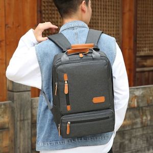 Unisex 2025 <b>Laptop</b> Backpack Set <b>Small</b> Pocket Oxford Material Zipper Closure USB Travel School Business College Work Fits 14.5in - Product Image 4
