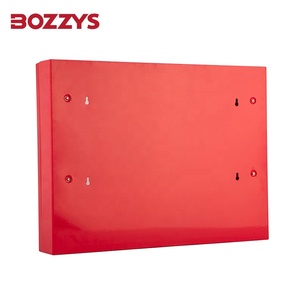 BOZZYS Estación de <span class=keywords><strong>gestión</strong></span> de bloqueo de seguridad de gran capacidad de acero rojo Puede contener alrededor de 40 etiquetas utilizadas para <span class=keywords><strong>gestión</strong></span> industrial - Product Image 6