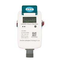 Compteur d'eau ultrasonique LoRaWAN DN20 IP68 4G/NB-IoT/RS485/Modbus avec contrôle de vanne, prépayé, numérique, en plastique ABS