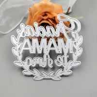 Su misura parole spagnole taglio metallo muore per Scrapbooking fai da te Album educativo goffratura biglietto di auguri spagnolo Die Cut