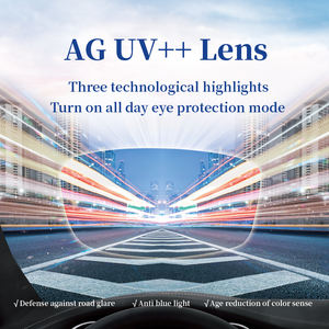 1.60 MR-8 AGUV + + sürüş bitmiş asferik tek görüşlü mercek UV420/585 - Product Image 2