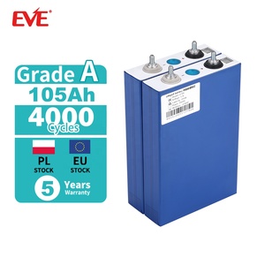 Stok EU untuk Sel Baterai Lithium LiFePO4 LF105 3.2V 105Ah Grade A Baru dengan Kode QR 336Wh 4000-Cycle Penyimpanan Energi Surya - Product Image 1