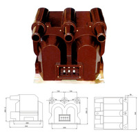 Transformateur combiné CT/VT 10 kV JSZV12-10R 100/5A Classe 0.2S Boîtier de mesure Achat industriel B2B