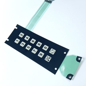 Trung Quốc tùy chỉnh nhà sản xuất Pet PC PVC Thiết kế không xúc giác nút <span class=keywords><strong>IP67</strong></span> màng chuyển đổi bàn phím để kiểm soát - Product Image 1