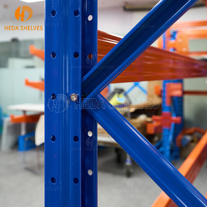 Sắt Thép Nhiệm Vụ Nặng Nề Kim Loại Kệ Công Nghiệp Xếp Chồng Chọn Lọc <span class=keywords><strong>Pallet</strong></span> Kho Kệ Hệ Thống Kệ Lưu Trữ & Kệ Đơn Vị - Product Image 2