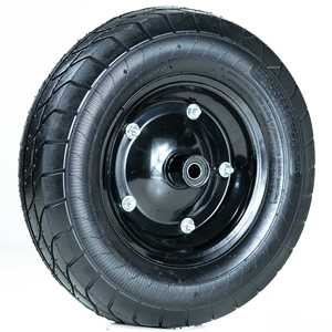 <span class=keywords><strong>Roue</strong></span> en caoutchouc pneumatique de haute qualité 4.00-8 avec jante en acier et roulement à billes nouvelle <span class=keywords><strong>roue</strong></span> Full Air en fer <span class=keywords><strong>pour</strong></span> <span class=keywords><strong>brouette</strong></span> 400-8 - Product Image 3