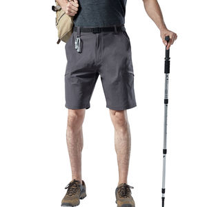 Pantaloncini elasticizzati da uomo in Nylon da uomo ad asciugatura rapida al ginocchio pantaloncini da campeggio traspiranti da <span class=keywords><strong>Trekking</strong></span> sportivo all'aperto intrecciati - Product Image 4